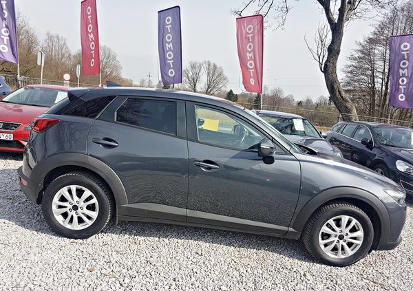 Mazda CX-3 cena 59900 przebieg: 65000, rok produkcji 2015 z Tczew małe 596
